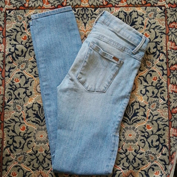 USA 1921 Faye Light Fade Blue Skinny Jeans Size 25 - Picture 1 of 7